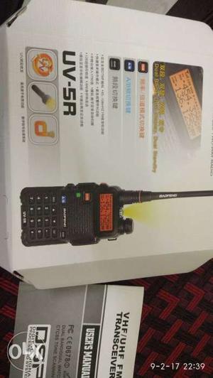 New walkie talkie range 5 km