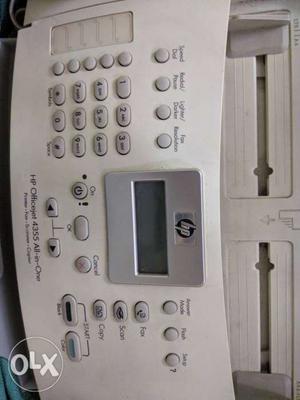 Officejet all in one. scanner printer phone,
