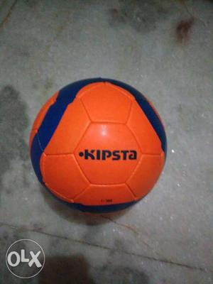 Orange And Blue Kipsta Ball