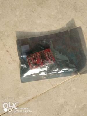 Red And Black Microchip Board