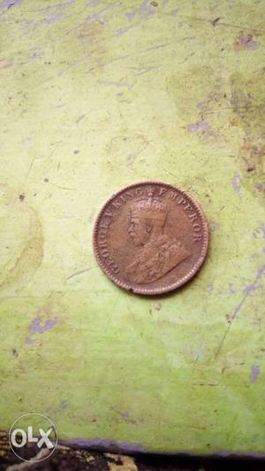 Round geroge 5 Coin