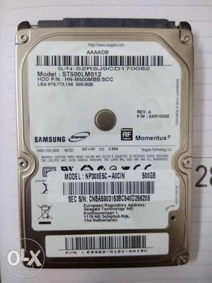Seagate 500 GB Hard Disk 2.5 inch for Laptop