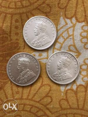 Several George V King Emperor Coins