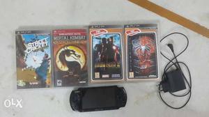 Sony PSP with orginal CDs and memory card included