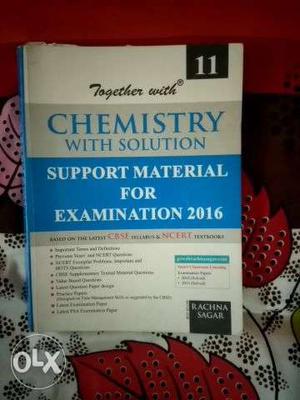 Together with Chemistry guide with solution for 11th CBSE by