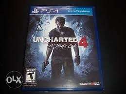 Uncharted 4 Ps4 Game In Ming Condition
