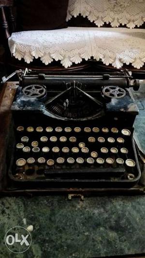 Vintage Royal Typewriter protected by American