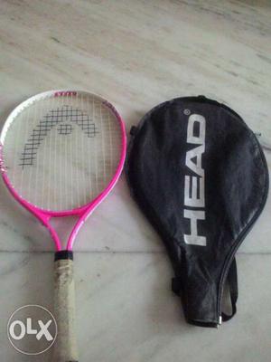 White and pink tennis racket MARIA 23 Mostly