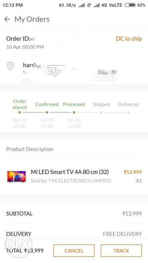 Xiaomi Mi LED Smart TV 4a 32 inch