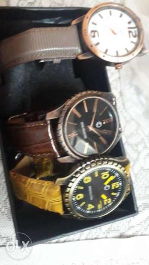 3 watches for sale 1 months old good condition