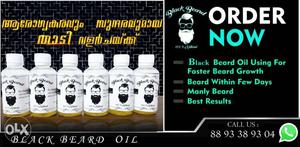 Beard oil for mens beard and moustache in few days Offer