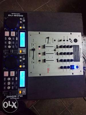 Black And Gray Phonic DJ- DJ Mixer