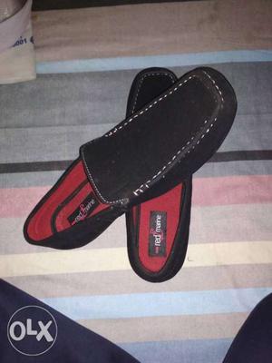 Black loafer shoes completely new box pack, Not