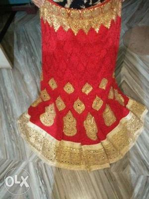 Branded Bridal Lehnga with Chunri and blouse at