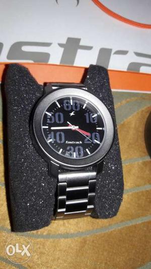 Fastrack stainless steel watch fresh just opened