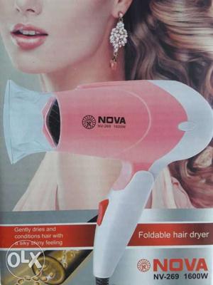 For sale, foldable hair dryer