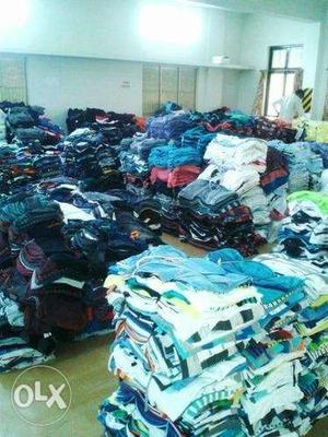 Garment Stock in bulk at very reasonable prices