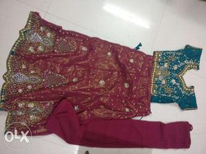 Ghagra choli medium size