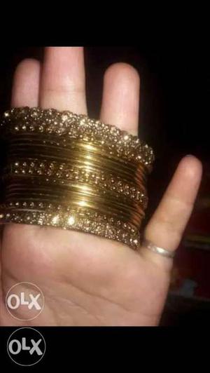 Gold-colored Bracelet Lot