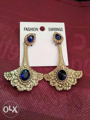 Gold-colored Fashion Earrings
