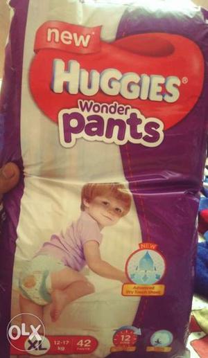 Huggies wonder pants 42 piece XL size