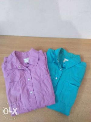 Ladies corporate look shirts both for rs 400 only