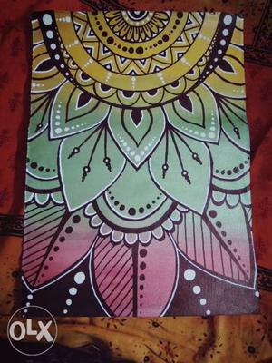 Mandala art.. for sale... Nyc for wall decor