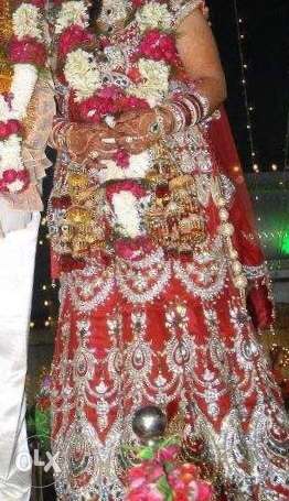 Marriage lehnga wore only 2 times beautiful in
