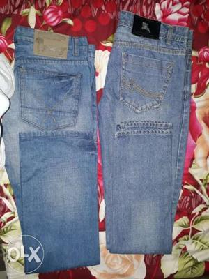 New Blue Denim Jeans 32 and 34 size