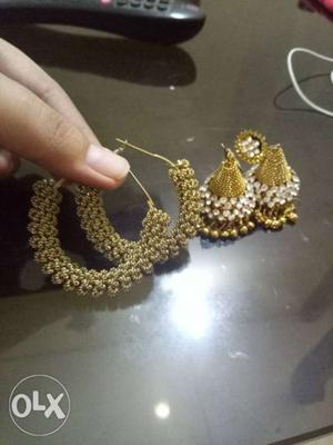 New Golden earrings