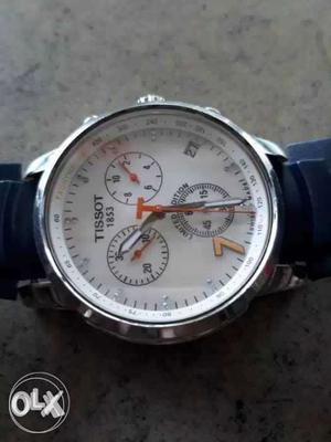 Original diamond tissot watch less use with certificates (20