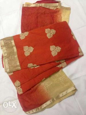 Pure chanderi suits wid havy duppatta