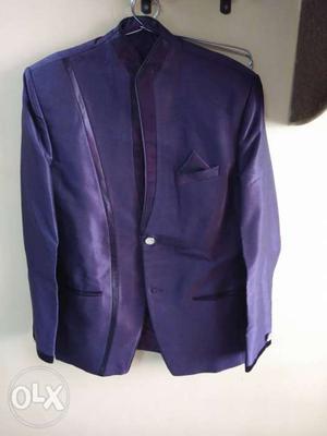 Purple Zip-up Jacket