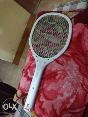 White Bug Zapper Racket