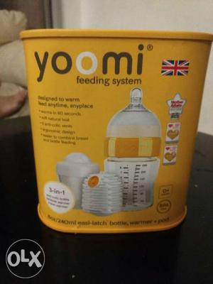 Yoomy feeding system 8oz 3-in1 for babies 0+