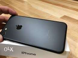 1.5 month old brand new black color iphone with