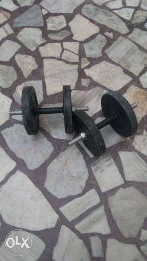 10kg unused dumbells