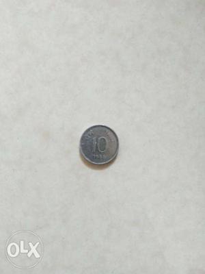 Antique 10paise coin in good condition