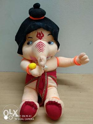 Bal ganesha soft toy. Size -40 cm.Brand new