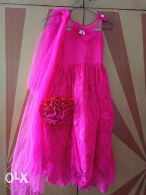 Beautiful princess gown for 4 to 6 year old girl