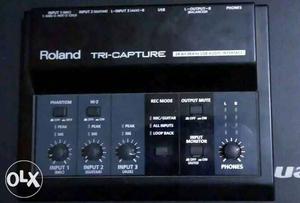 Black Roland Tri-Capture Audio Effect