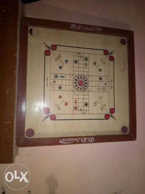 Brown And White Board Game