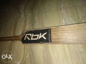 Brown Reebok Wooden Cricket Bat
