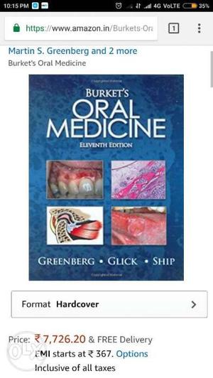 Burket's Oral Medicine Eleventh Edition