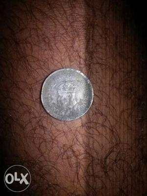 COIN 1/4 rupee india  GEORGE vi KING EMPEROR