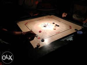Carrom board 20mm. Only one month use