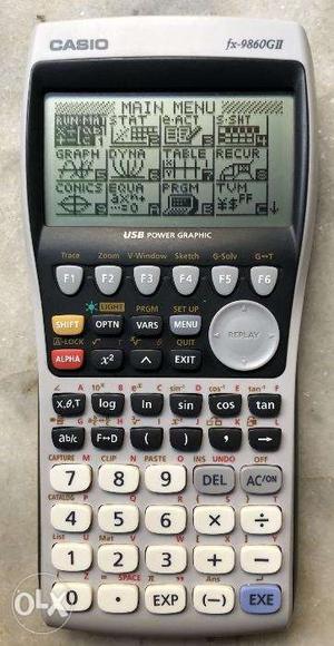 Casio fx-GII Graphing Calculator with cover