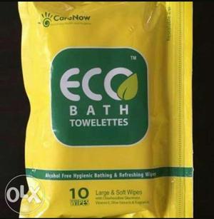 Eco bath wipes mrp 216 bulk orders accepted