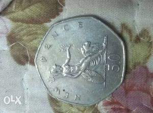 Elizabeth II silver coin