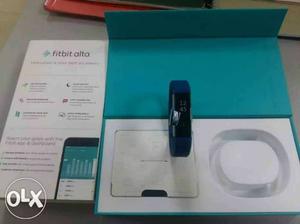 Fitbit Alta large blue & black & purple